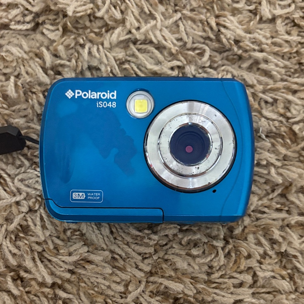 Polaroid iS048 Blue Digital Camera